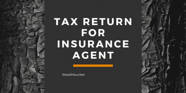 tax return for insurance agent