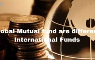 Global vs international mutual funds